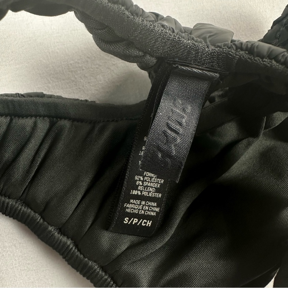Skims Quilted set gray Bra Bottom‎ Small - Picture 14 of 16